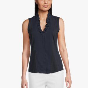 Nic+Zoe Ruffled Around Tank